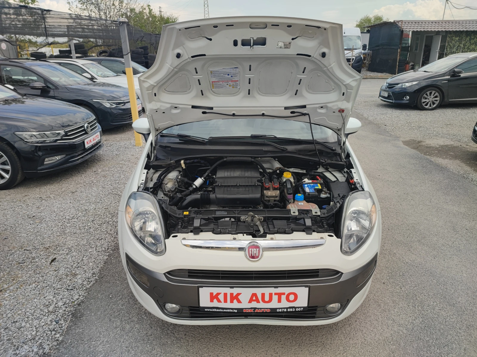 Fiat Punto 1.4 EVO - 78ks- GAZ, снимка 17 - Автомобили и джипове - 54355252
