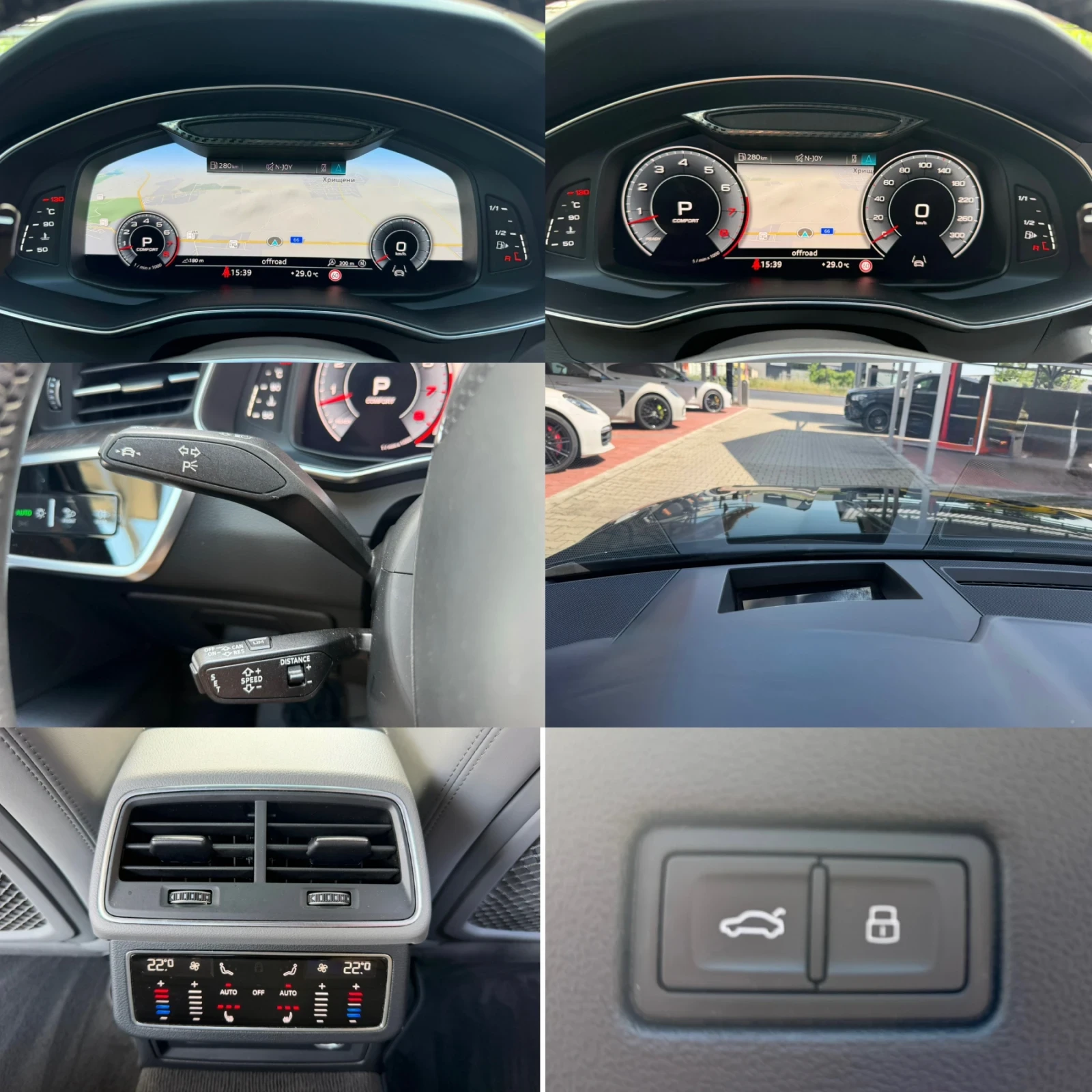 Audi A7 55TFSI#S7-PACK#MATRIX#SOFTCLOSE#PANO#B&O#360* CAM, снимка 16 - Автомобили и джипове - 54694453