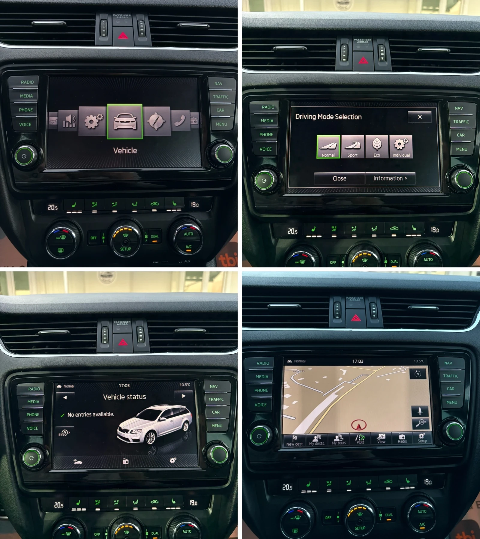 Skoda Octavia VRS!Keyless!Distronic!Swiss!, снимка 17 - Автомобили и джипове - 56738302