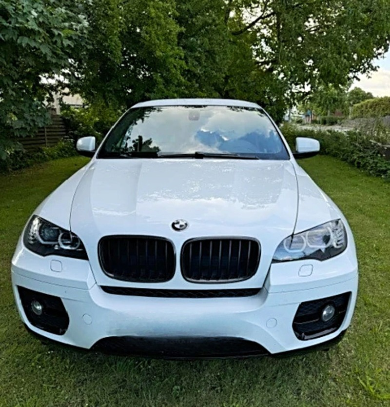 BMW X6 ОЧАКВАН ВНОС BMW X6 3.5d PEARL White, снимка 3 - Автомобили и джипове - 46246654