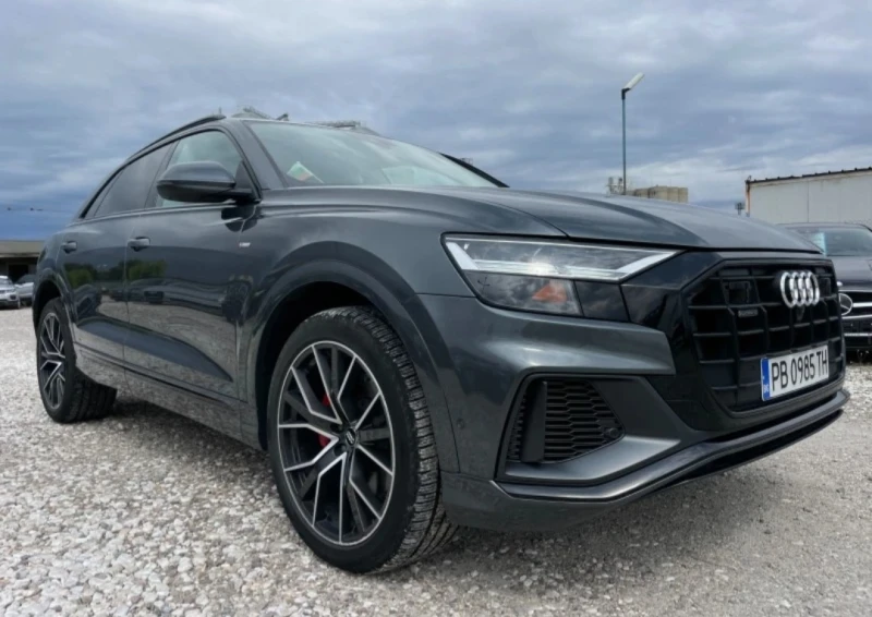 Audi Q8 55TFSI Technik Black S-LINE, снимка 1 - Автомобили и джипове - 49310776