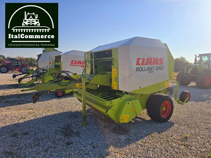 Балировачка Claas ROLLANT 240 Мрежа+ вал за бързо прибиране