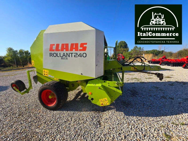 Балировачка Claas ROLLANT 240 Мрежа+ вал за бързо прибиране, снимка 11 - Селскостопанска техника - 51613633