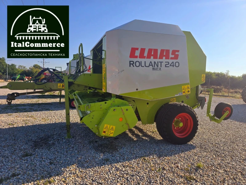Балировачка Claas ROLLANT 240 Мрежа+ вал за бързо прибиране, снимка 4 - Селскостопанска техника - 51613633