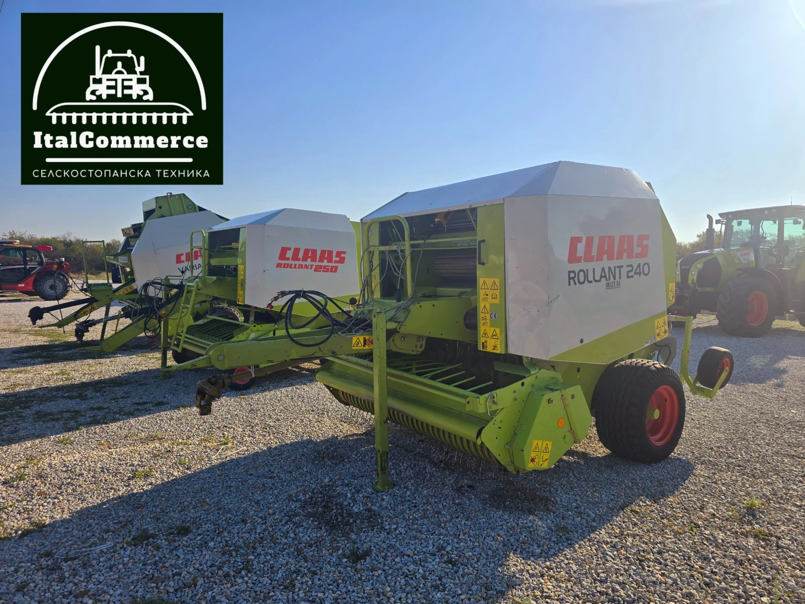Балировачка Claas ROLLANT 250 Мрежа+ сезал+ вал за бързо прибиране - изображение 2