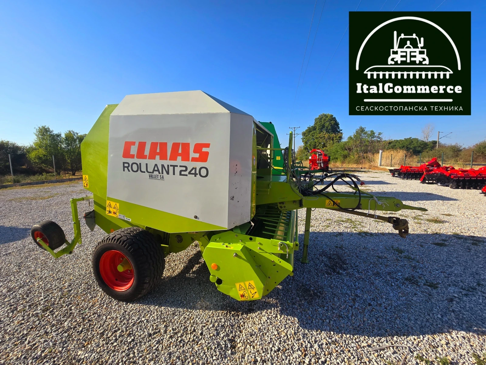 Балировачка Claas ROLLANT 250 Мрежа+ сезал+ вал за бързо прибиране - изображение 10