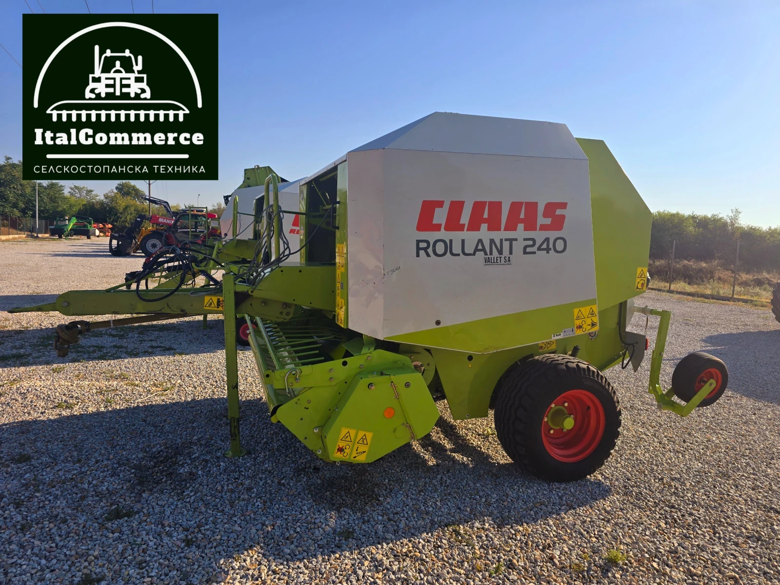 Балировачка Claas ROLLANT 250 Мрежа+ сезал+ вал за бързо прибиране - изображение 3