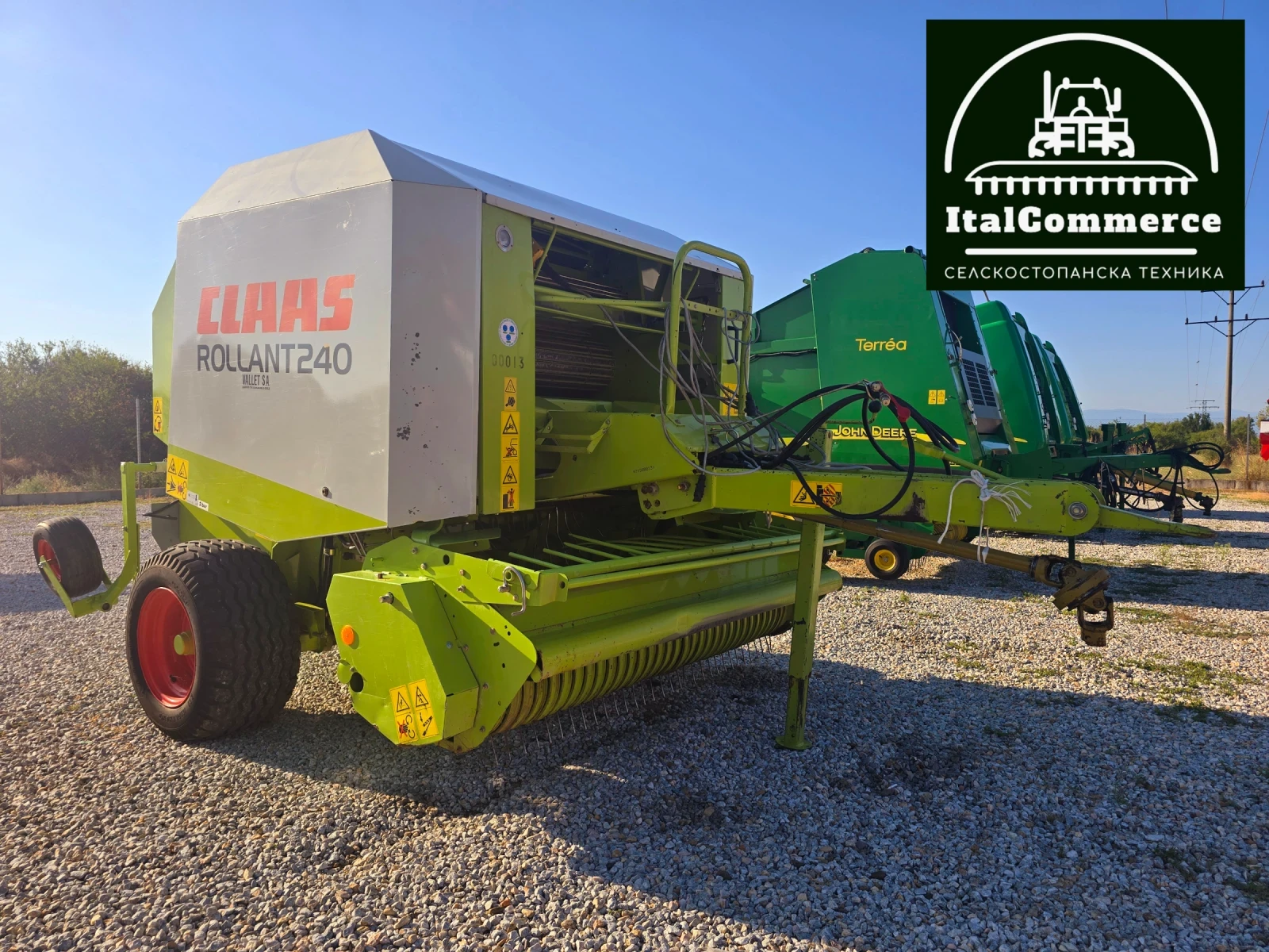 Балировачка Claas ROLLANT 250 Мрежа+ сезал+ вал за бързо прибиране - изображение 5