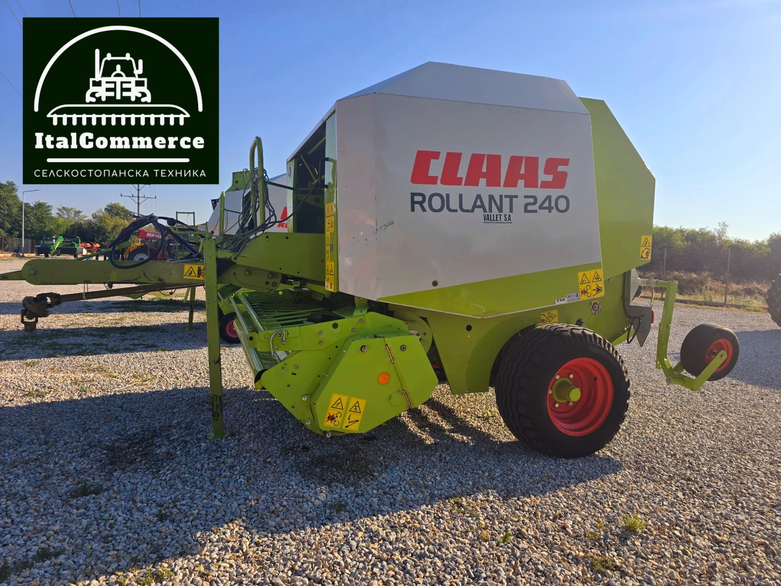 Балировачка Claas ROLLANT 250 Мрежа+ сезал+ вал за бързо прибиране - изображение 4