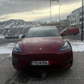 Tesla Model Y 2025 Long Range 12000 км Ultra red - 32800 € / 64151.22 лв. - 24203470 7