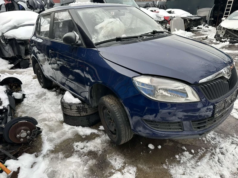 Skoda Fabia 1.6 tdi на части, снимка 1 - Автомобили и джипове - 36187234