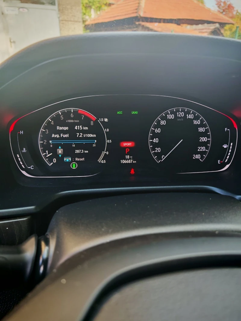 Honda Accord TOURING, снимка 9 - Автомобили и джипове - 52207342