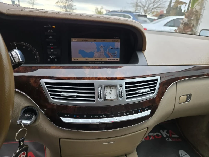 Mercedes-Benz S 320 3.0CDI-235кс= 6.3AMG LINE= NAVI= КСЕНОН, снимка 16 - Автомобили и джипове - 52631576