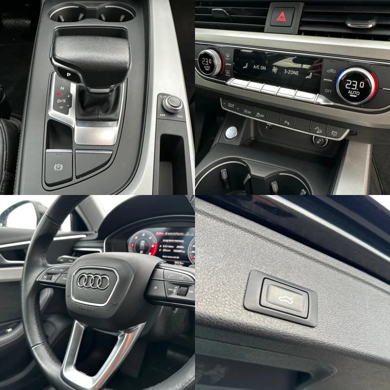 Audi A4 AllRoad 40TDI LED Digital Cockpit Кожа Distronic, снимка 14 - Автомобили и джипове - 52774184