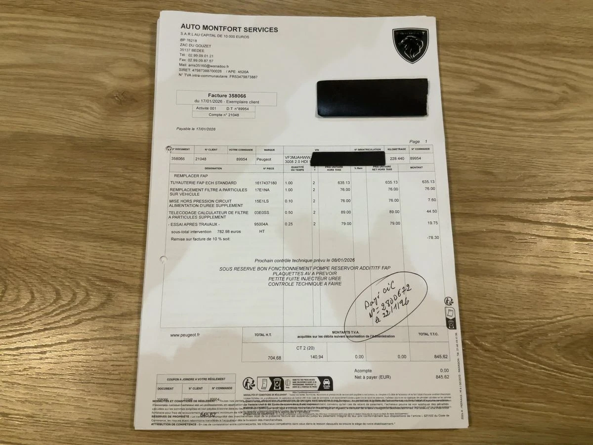 Peugeot 3008 2.0 Blue-HDi GT-Line, снимка 12 - Автомобили и джипове - 53725781