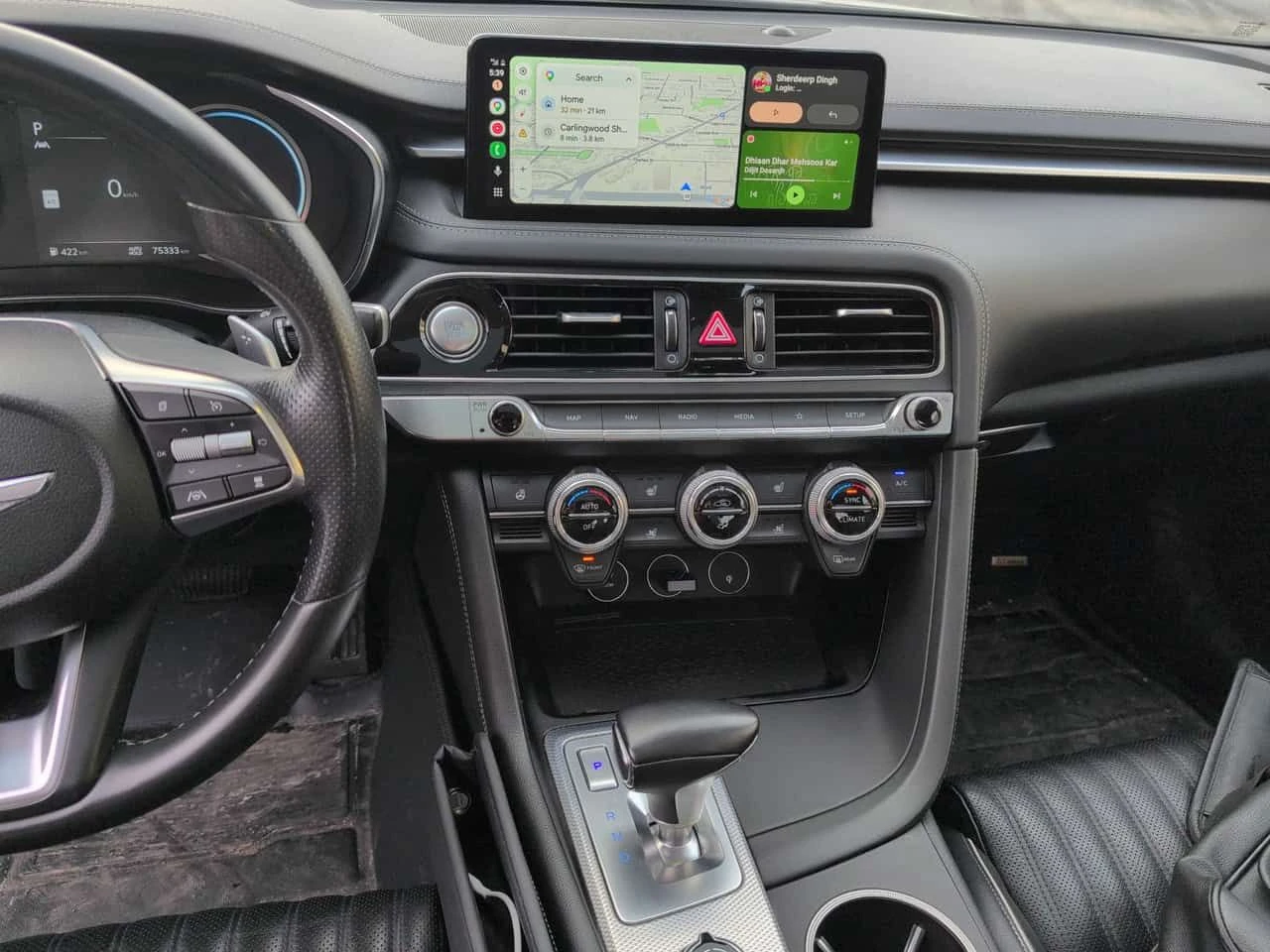 Genesis G70 * 2.0T Advanced* 2 КЛЮЧА* PANO* KEYLESS* ПОДГРЕВ* , снимка 8 - Автомобили и джипове - 54066055