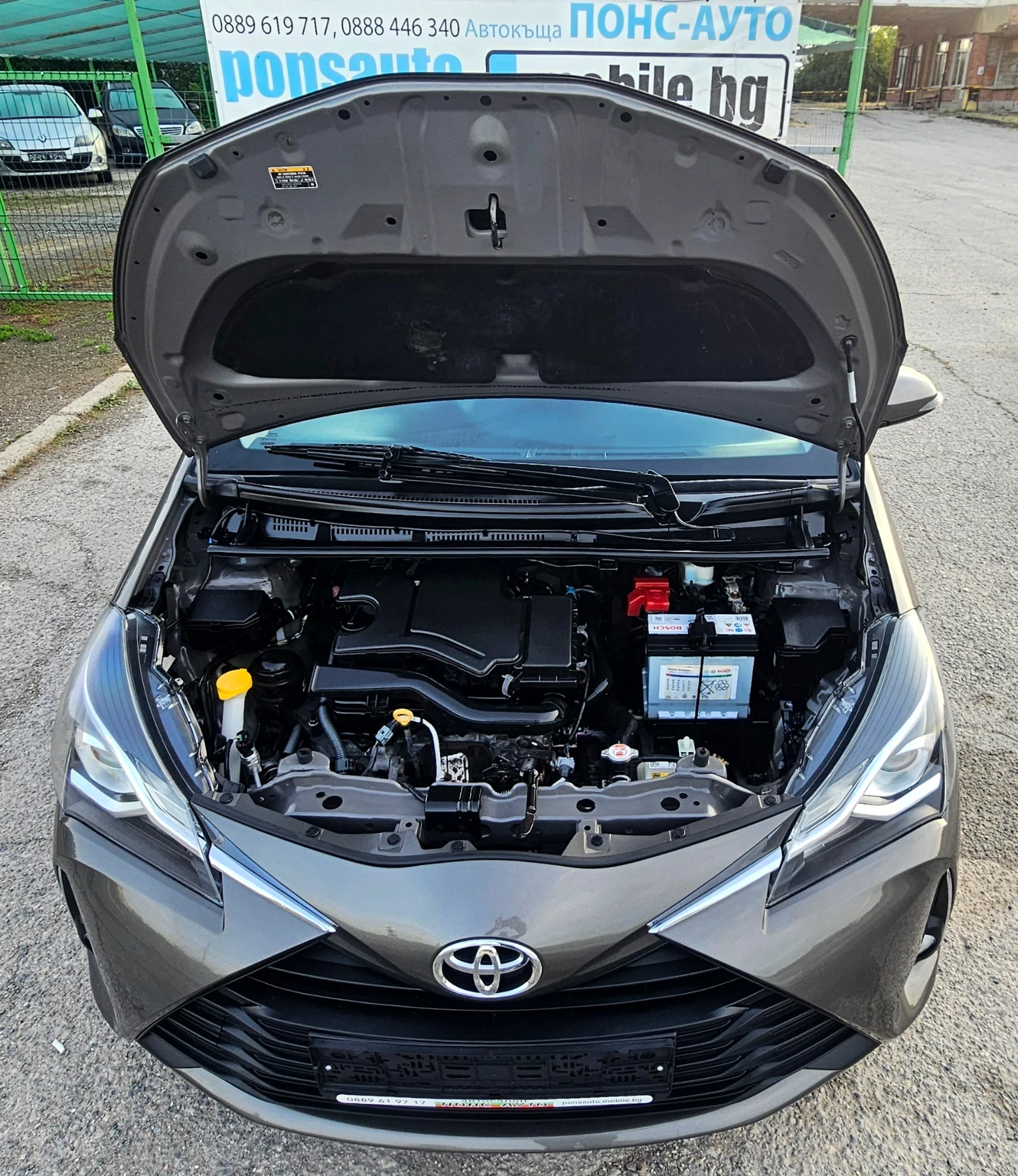Toyota Yaris 1.0VVT-i/FACELIFT/NAVi/Safety Sense пакет/КАМЕРА, снимка 17 - Автомобили и джипове - 54745413