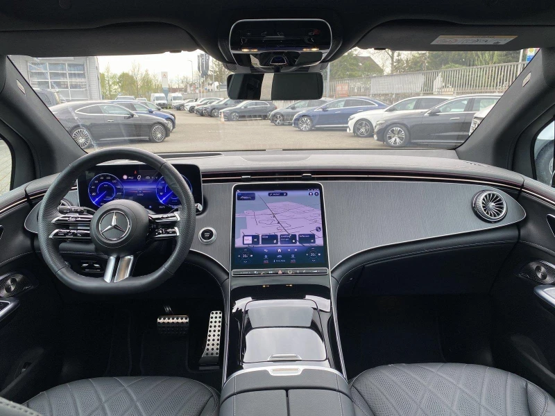 Mercedes-Benz EQE 500 SUV/AMG/4-MATIC/BURM/PANO/HEAD UP/DIGITAL LIG/, снимка 12 - Автомобили и джипове - 52074125