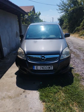 Opel Zafira Опел Зафира Б 1.6, 150к.с., бензин-газ, снимка 1