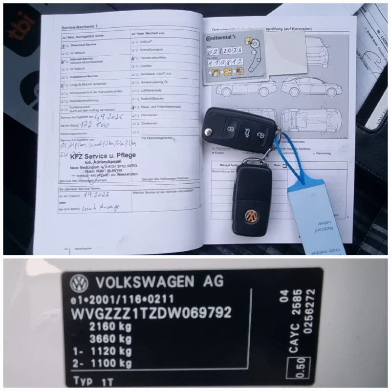 VW Touran Cross touran 1.6tdi, снимка 14 - Автомобили и джипове - 52739900