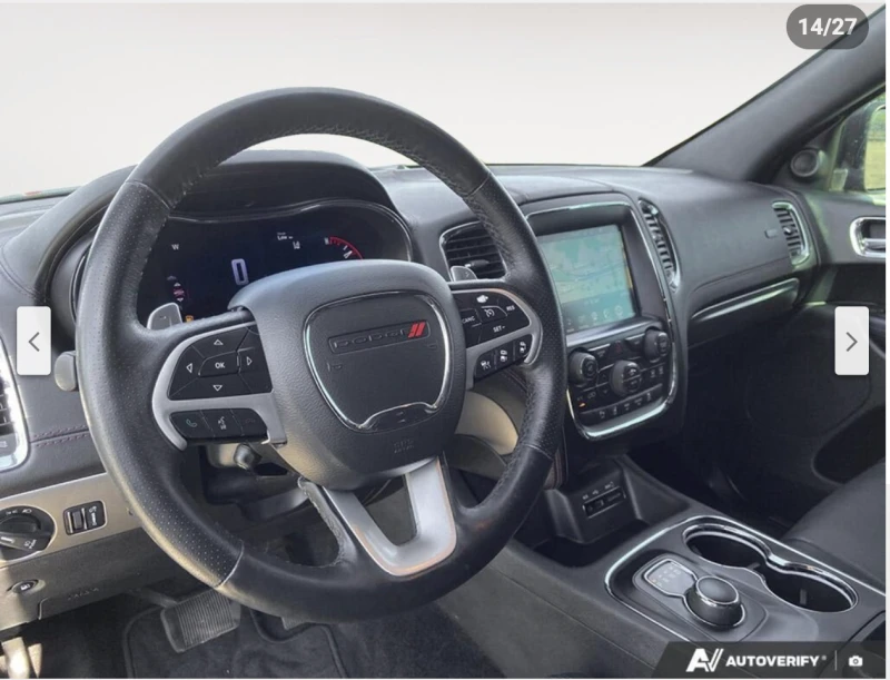 Dodge Durango R/T* 5.7* V8* 8ZF* ПОДГРЕВ* КАМЕРА* КЕЙЛЕС* LANE* , снимка 8 - Автомобили и джипове - 52495834