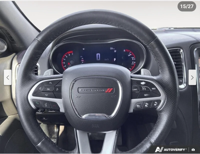 Dodge Durango R/T* 5.7* V8* 8ZF* ПОДГРЕВ* КАМЕРА* КЕЙЛЕС* LANE* , снимка 7 - Автомобили и джипове - 52495834