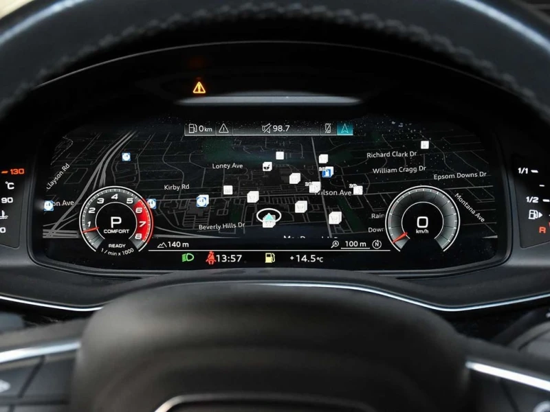 Audi Q7 * quatro Progressiv * CARFAX * ЦЕНА ДО БГ, снимка 11 - Автомобили и джипове - 53236876