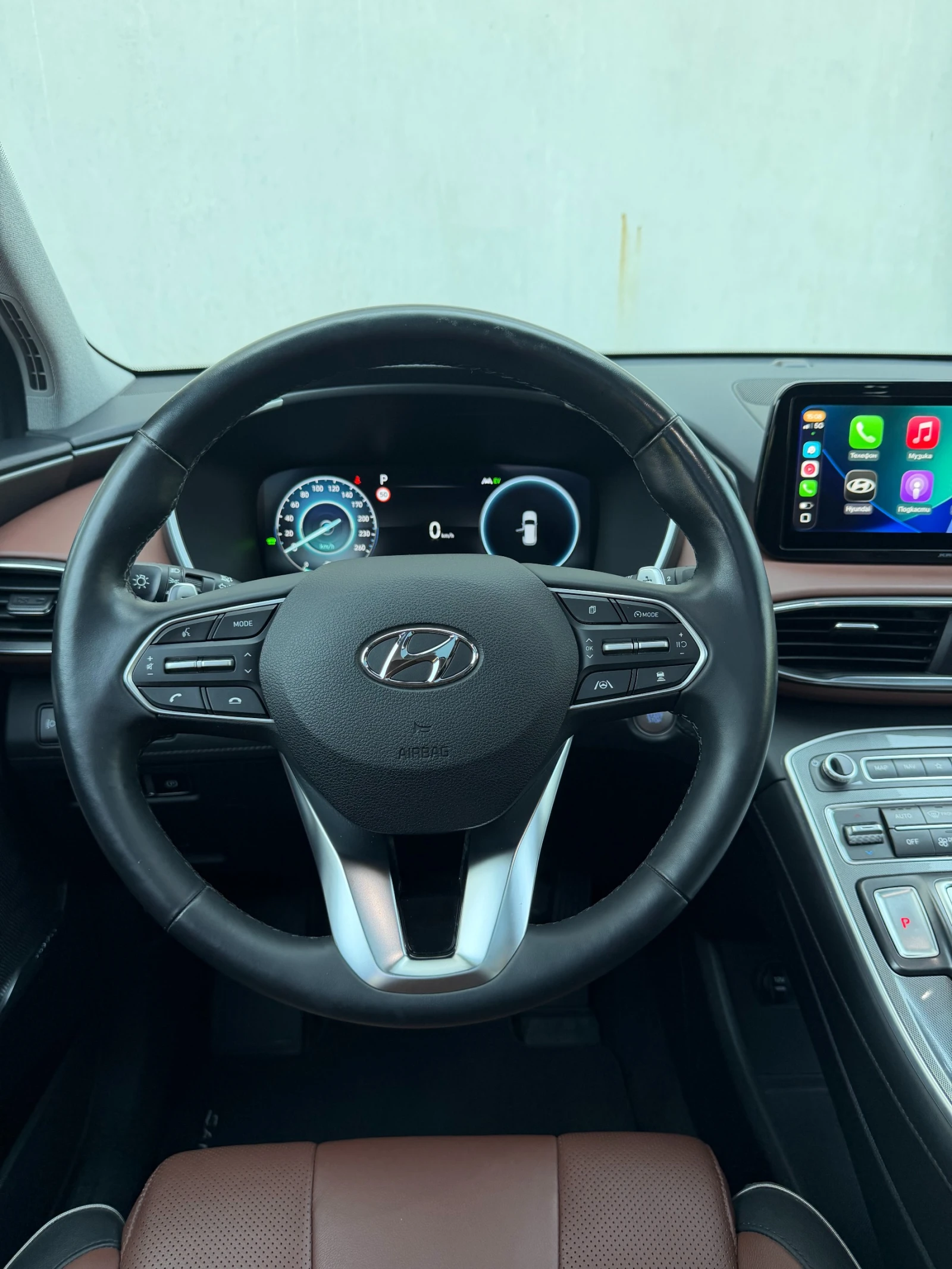 Hyundai Santa fe Plug-In Premium Lux AWD в Гаранция, снимка 9 - Автомобили и джипове - 55751133