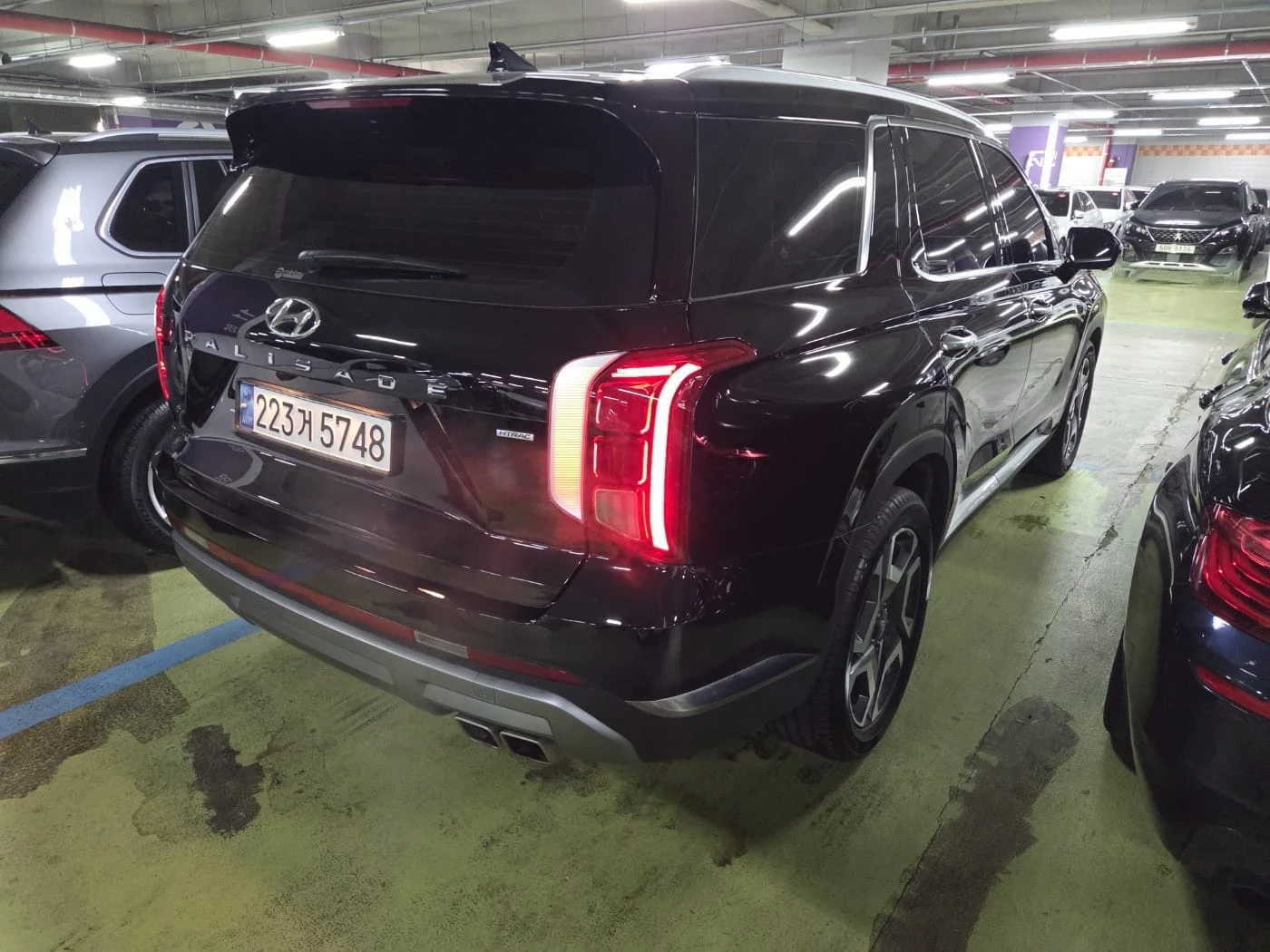 Hyundai Palisade Black Edition 4x4 Htrac 6+ 1 Регистриран в БГ, снимка 6 - Автомобили и джипове - 56216008