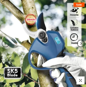 Специализирани машини Машини за лозя/овошки Професионална Акумулаторна Ножица SWANSOFT PRU-28, снимка 5