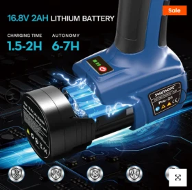 Специализирани машини Машини за лозя/овошки Професионална Акумулаторна Ножица SWANSOFT PRU-28, снимка 6