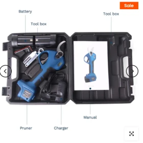 Специализирани машини Машини за лозя/овошки Професионална Акумулаторна Ножица SWANSOFT PRU-28, снимка 7