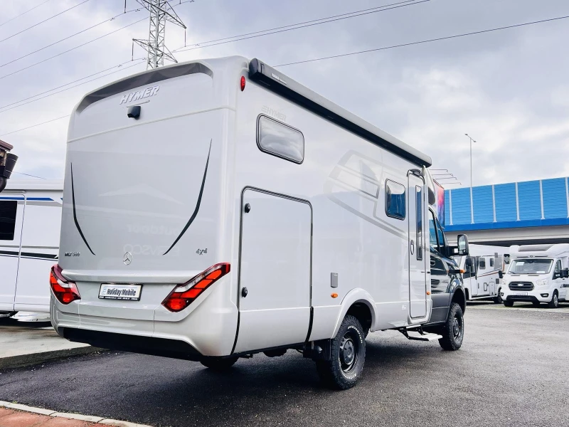 Кемпер HYMER / ERIBA 4X4 MEDCEDES 3500 кг., снимка 4 - Каравани и кемпери - 53300264
