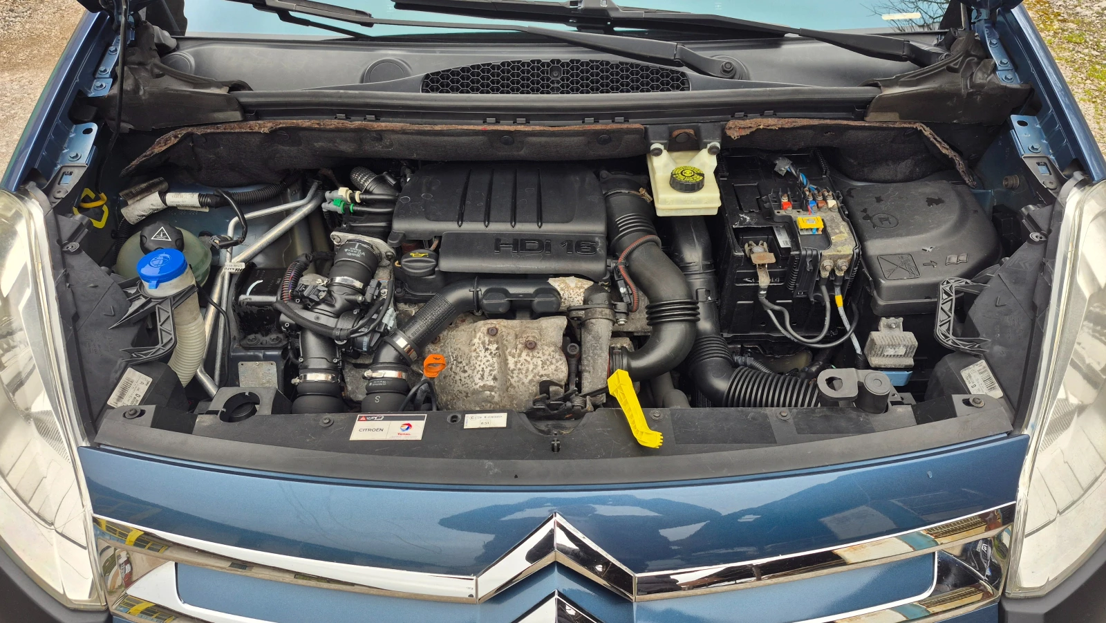 Citroen Berlingo 1.6HDI-Панорама Германия, снимка 17 - Автомобили и джипове - 54057522