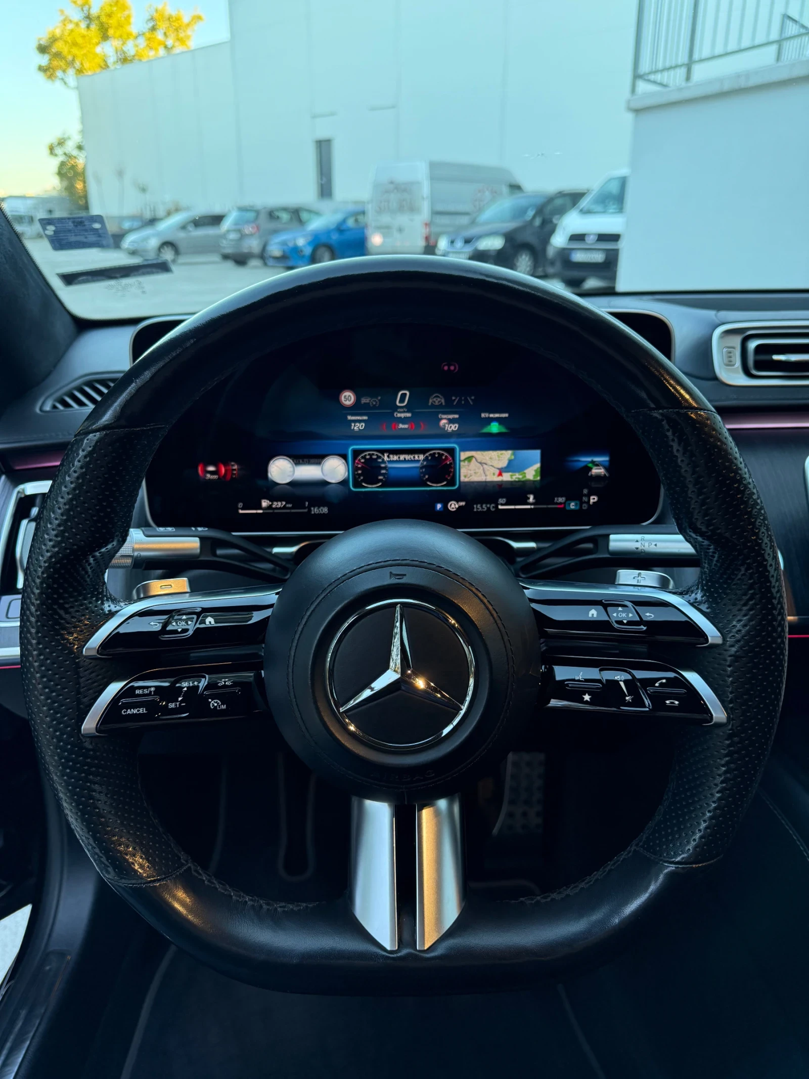 Mercedes-Benz S 400 4Matic Long AMG Burmester ЛИЗИНГ, снимка 15 - Автомобили и джипове - 56253588