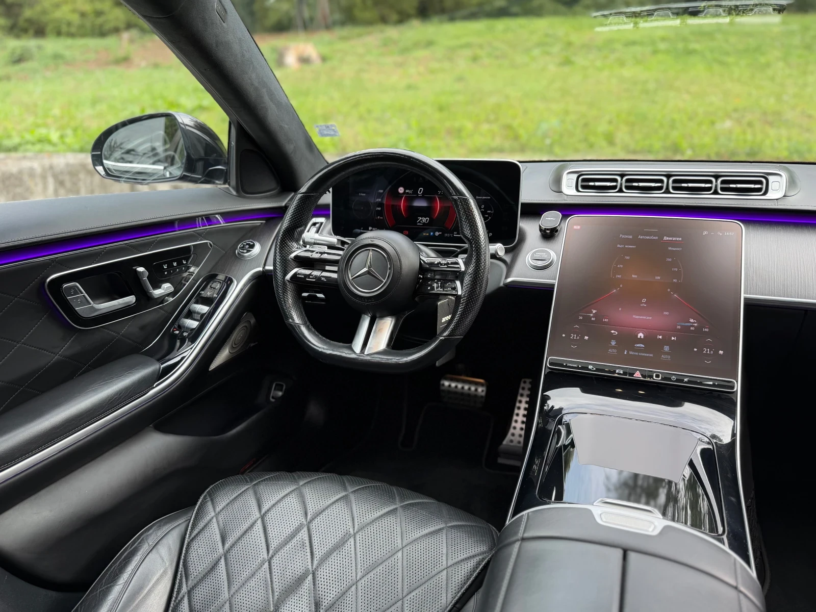 Mercedes-Benz S 400 4Matic Long AMG Burmester ЛИЗИНГ, снимка 14 - Автомобили и джипове - 56253588