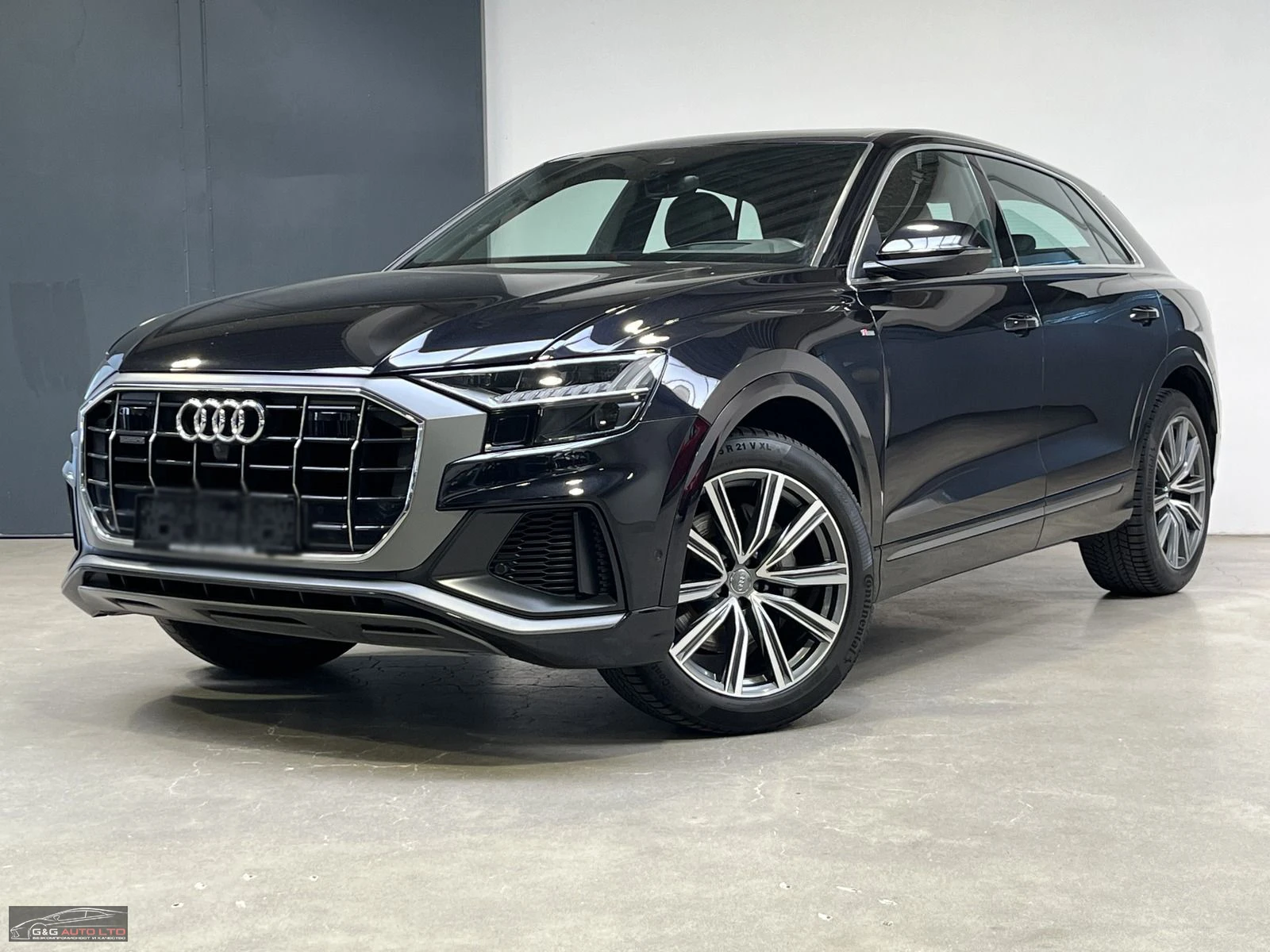Audi Q8 286HP/S-LINE/SOFTCLOSE/HUD/MATRIX/NAVI/360/204v | Mobile.bg   1