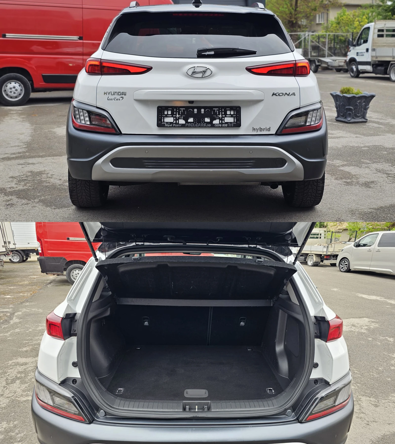 Hyundai Kona 1.6Hybrid IT Facelift-ПЪЛНА ИСТ.-ТОП СЪСТ.-ЛИЗИНГ, снимка 5 - Автомобили и джипове - 54644694