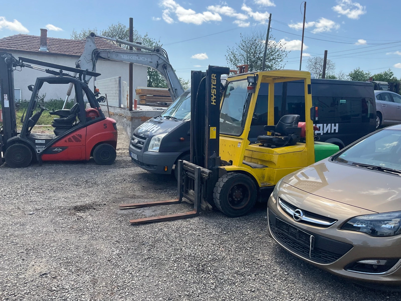 Мотокар Hyster H3.20XML Изравнител Нов внос ! , снимка 13 - Индустриална техника - 54372456
