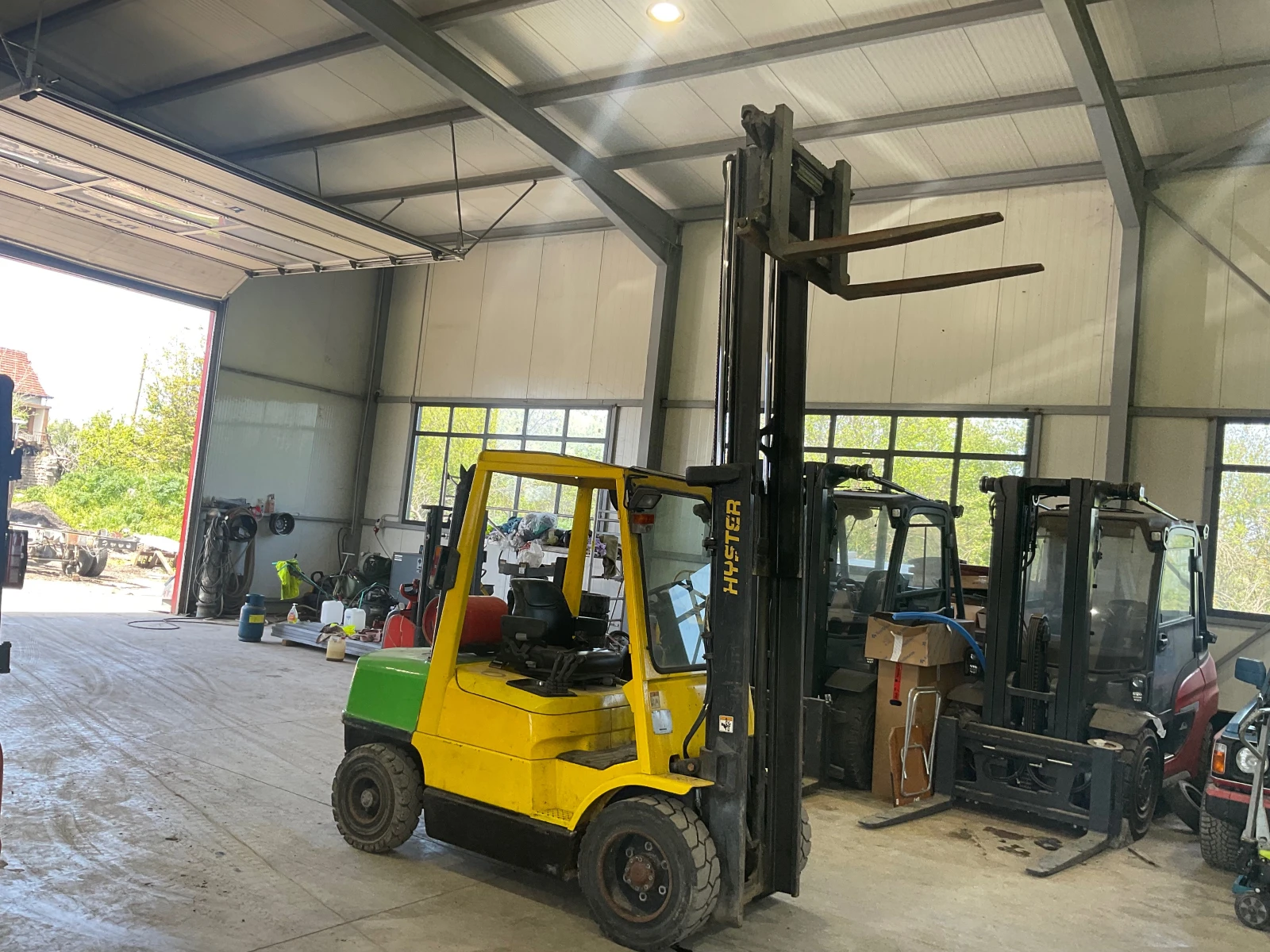 Мотокар Hyster H3.20XML Изравнител Нов внос ! , снимка 8 - Индустриална техника - 54372456