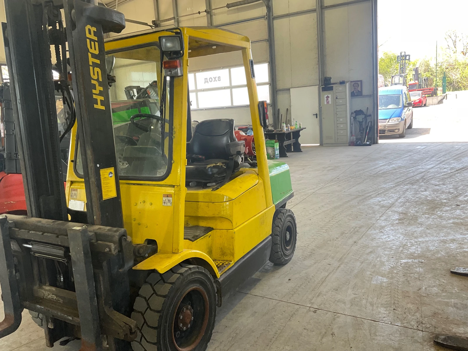 Мотокар Hyster H3.20XML Изравнител Нов внос ! , снимка 2 - Индустриална техника - 54372456