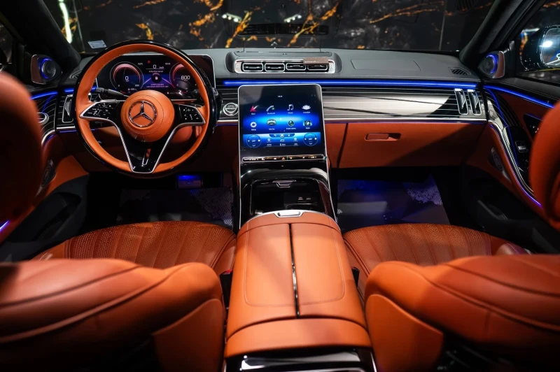 Mercedes-Benz S 500 LONG FULL MAYBACH PACK 2024 ПАНО ЛИЗИНГ 100%, снимка 13 - Автомобили и джипове - 53066875