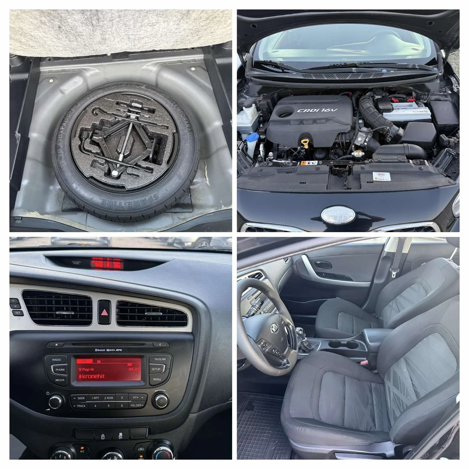 Kia Ceed 1.4 CRDI 90 к.с, снимка 17 - Автомобили и джипове - 55225593