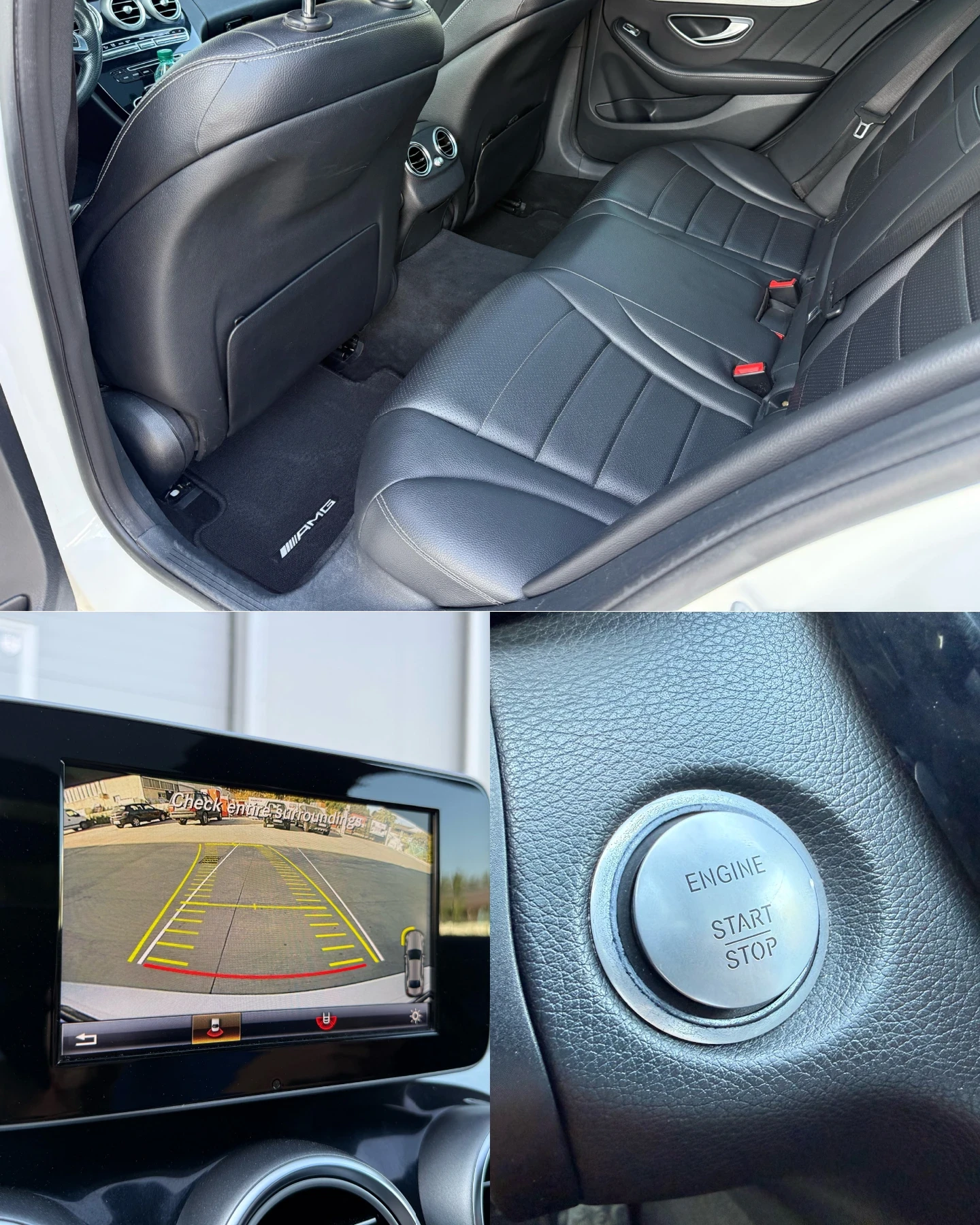 Mercedes-Benz C 220 AMG/ Panorama , снимка 11 - Автомобили и джипове - 55883786