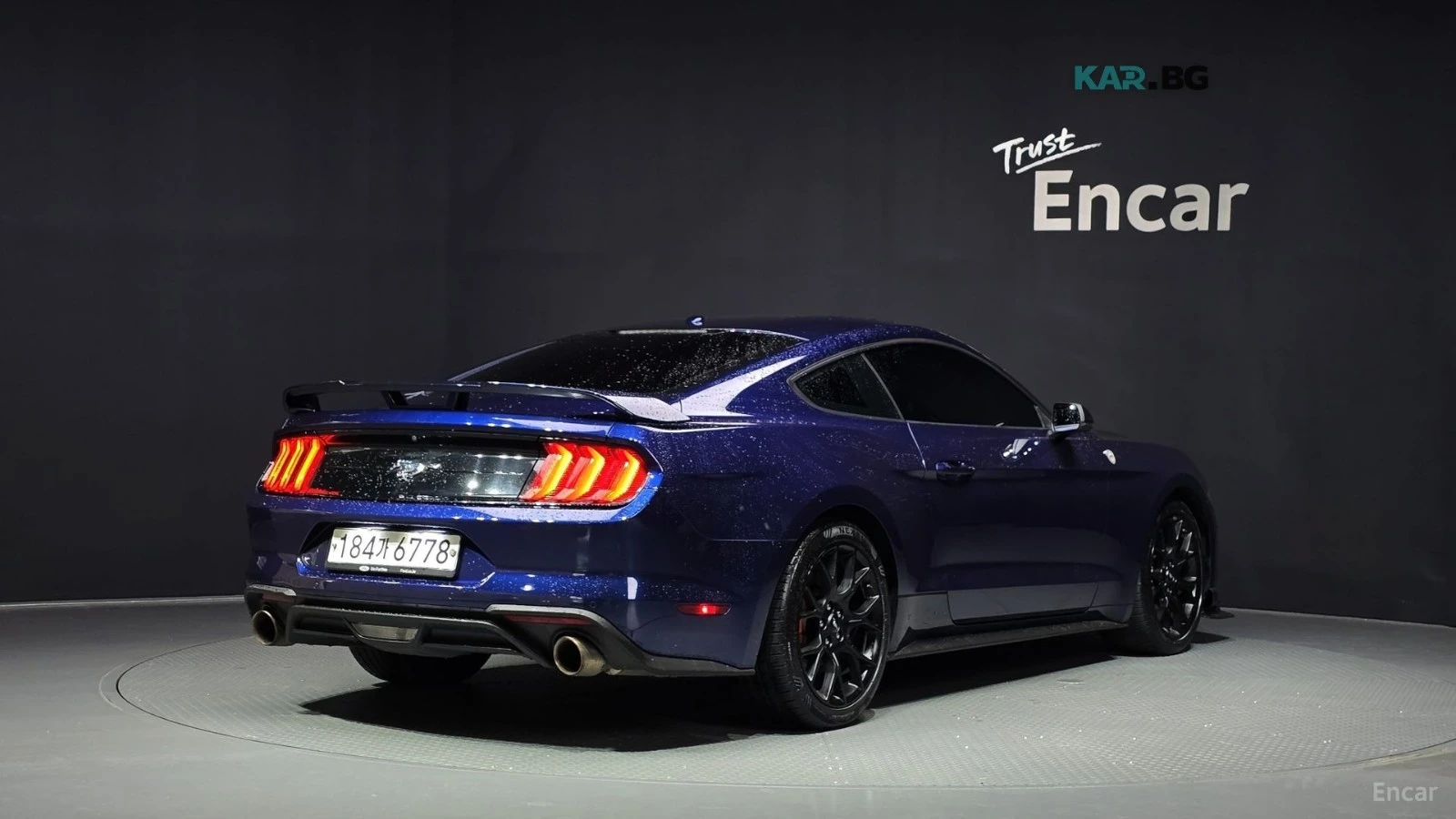 Ford Mustang ECOBOOST* КОЖА* ПОДГРЕВ* ОБДУХВ* НАВИ* , снимка 2 - Автомобили и джипове - 55964334