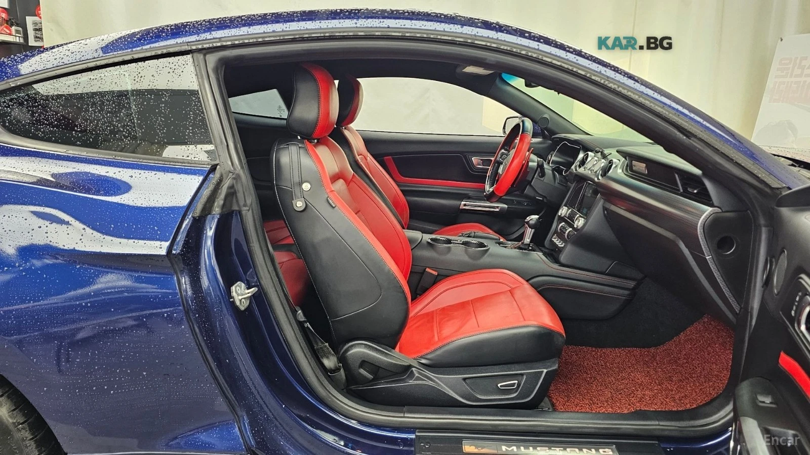 Ford Mustang ECOBOOST* КОЖА* ПОДГРЕВ* ОБДУХВ* НАВИ* , снимка 11 - Автомобили и джипове - 55964334
