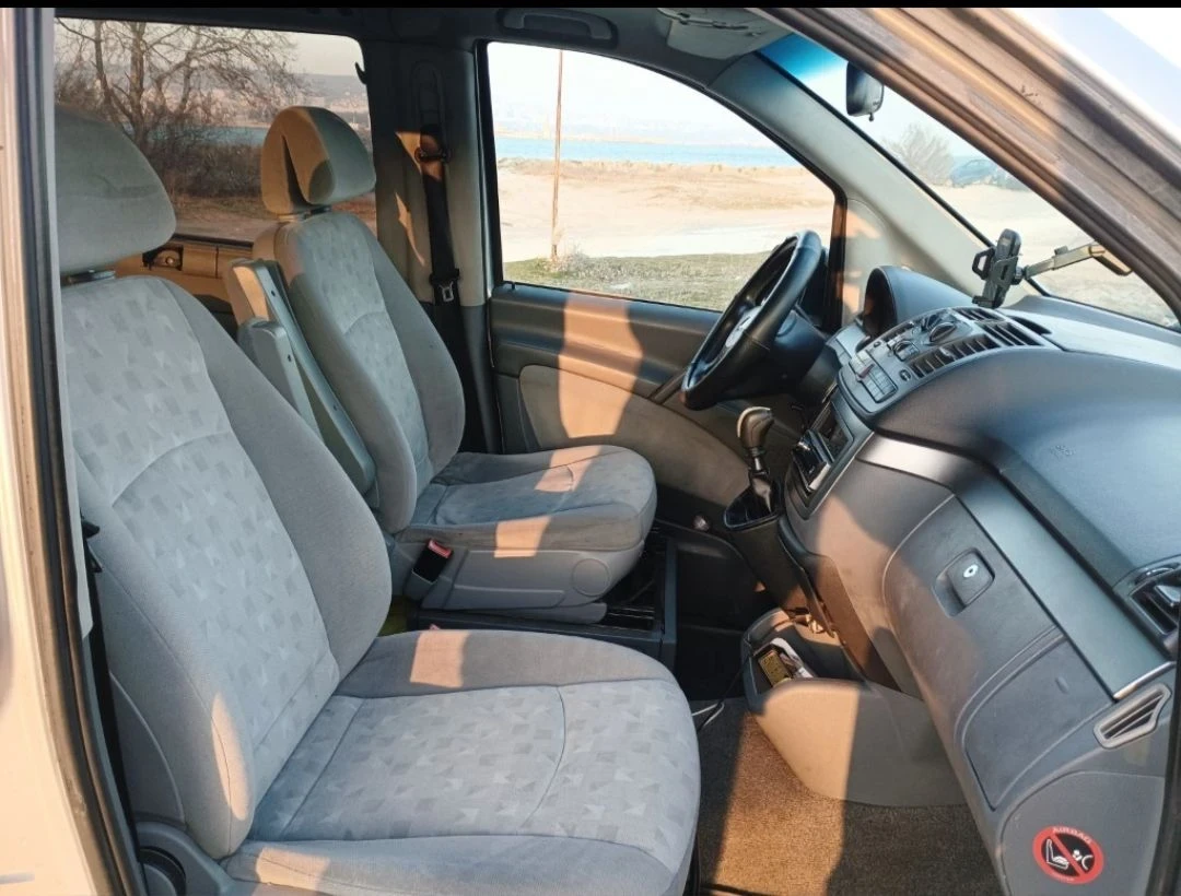 Mercedes-Benz Viano 6ск., Климатик , снимка 3 - Бусове и автобуси - 56138168