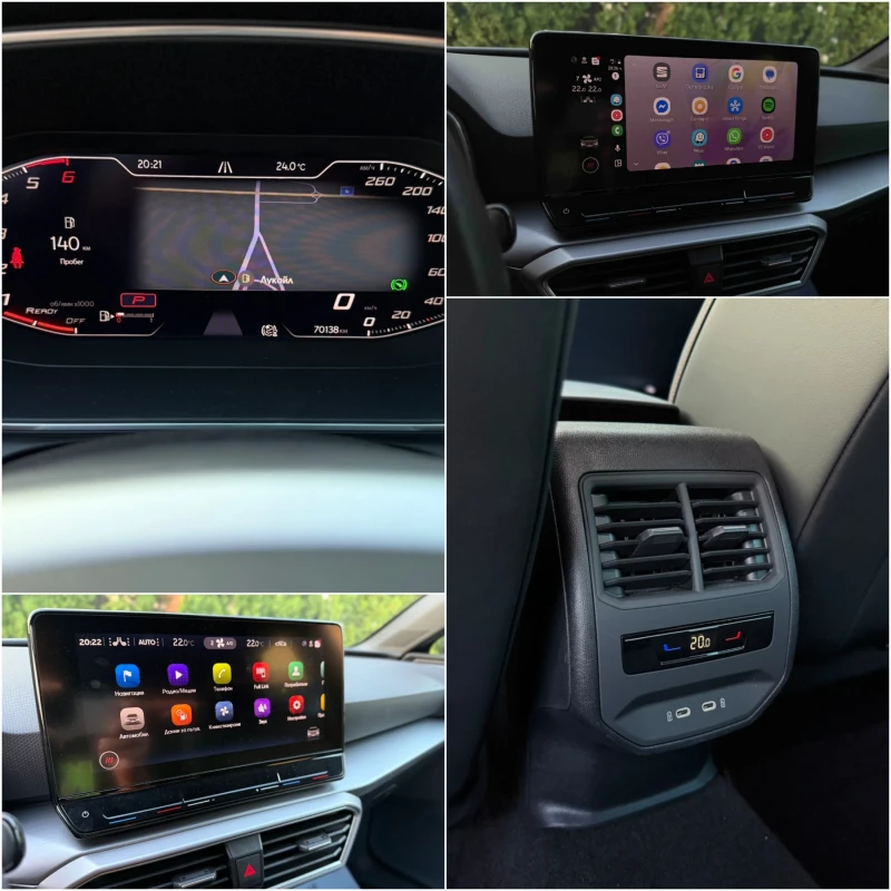 Seat Leon FR, 2.0TDI-150к.с., снимка 15 - Автомобили и джипове - 51127838