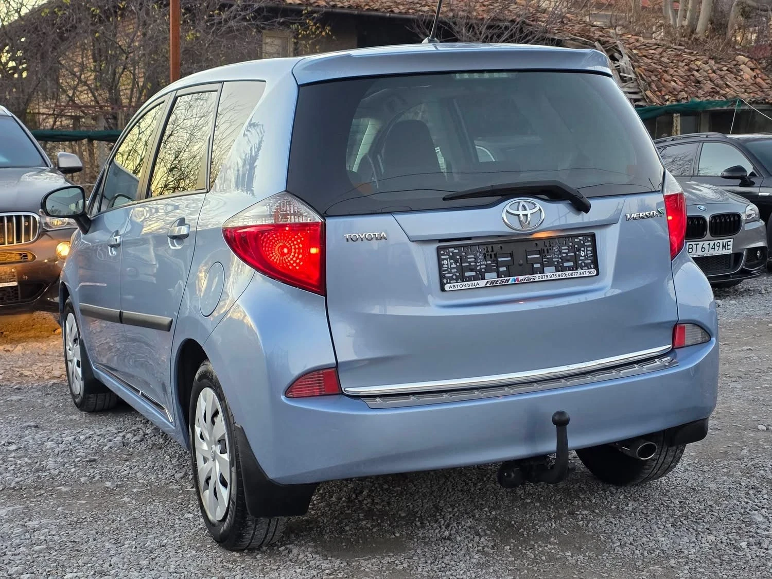 Toyota Verso S 1.33VVTi 99K.C. / АВТОМАТ / ПАНОРАМА / КЕЙЛЕС ГО - изображение 3