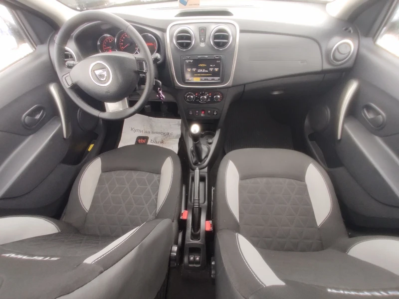 Dacia Sandero 1.5DCi/STEPWAY/EURO 5 B/NAVI/90K.C., снимка 13 - Автомобили и джипове - 48481560